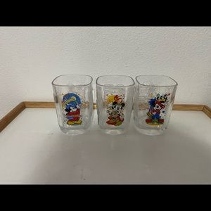 Walt Disney World Celebration Glasses S/3